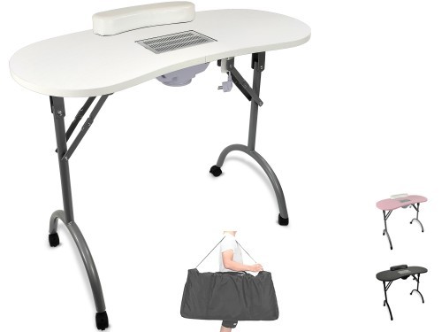 Tavolo manicure pieghevole con - tavolo,
